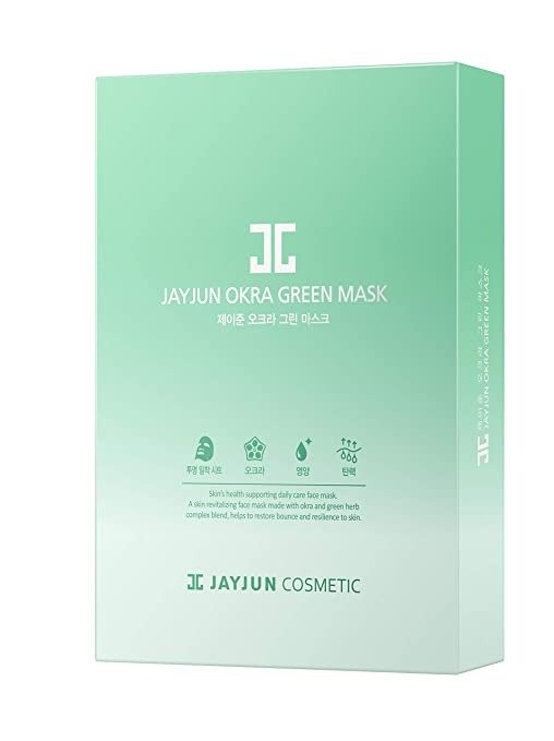 Okra Green (Okra Green Mask - 10 Sheets)