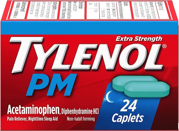 Tylenol 加强版夜用退烧止痛药 24粒