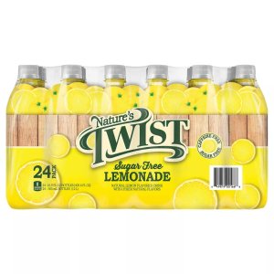 Nature's Twist 无糖柠檬水 16.9oz 24瓶