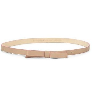 Kate Spade New York Leather Bow Belt @ Saks Fifth Avenue