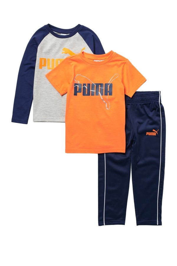 Jersey 3-Piece T-Shirt & Pants Set