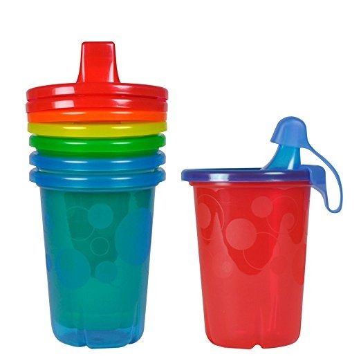 Take & Toss Spill-Proof Sippy Cups, 10 Ounce, 4 Count