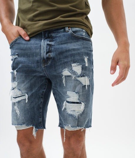 Eco Slim Denim Shorts 9.5"