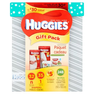 Huggies好奇 新生宝宝纸尿裤湿巾礼盒