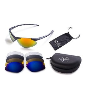 Supreme Quality Sport Sunglasses with (5) Interchangeable Lenses