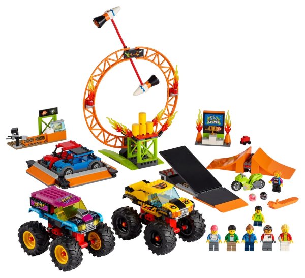 Stunt Show Arena 60295 | City | Buy online at the Official LEGO® Shop US