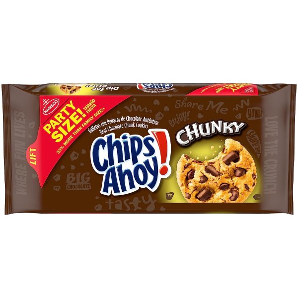 Chunky Chunk Cookies Party Size 24.75 oz