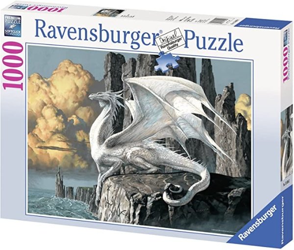 Dragon - 1000 Piece Jigsaw Puzzle for Adults – Every Piece is Unique, Softclick Technology Means Pieces Fit Together Perfectly