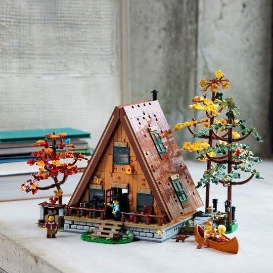 A-Frame Cabin 21338 | Ideas | Buy online at the Official LEGO® Shop US