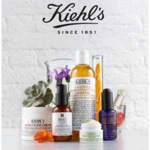 with Orders of $65 + Tote Bag with $100 Orders @ Kiehl's