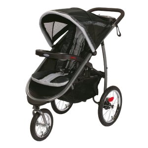 Graco Fastaction Fold Jogger Click Connect Stroller, Gotham 2015