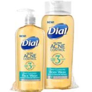Dial Acne Control Face Wash and Body Wash Sample
