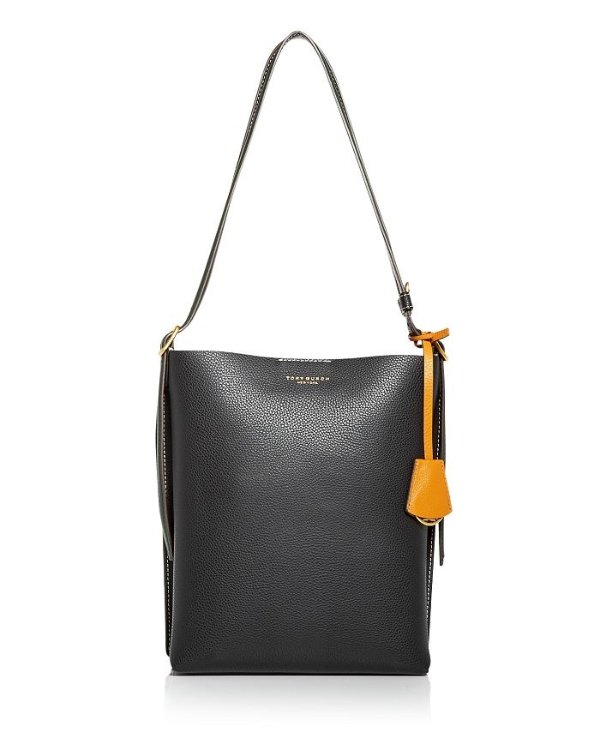 Perry Leather Bucket Bag