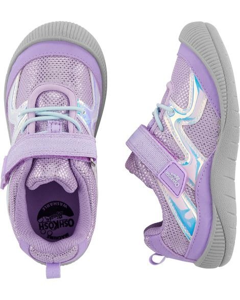 OshKosh Lavender Bump Toe Athletic Sneakers