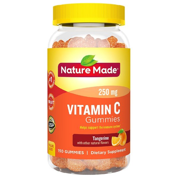 Vitamin C Adult Gummies Tangerine