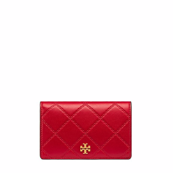 Tory Burch Georgia 红色中号钱包