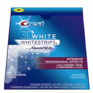 Crest 3D White Intensive Professional Effects Teeth Whitening Strips @ Groupon