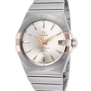 OMEGA Constellation Co-Axial Automatic Steel and Rose Gold Men's Watch