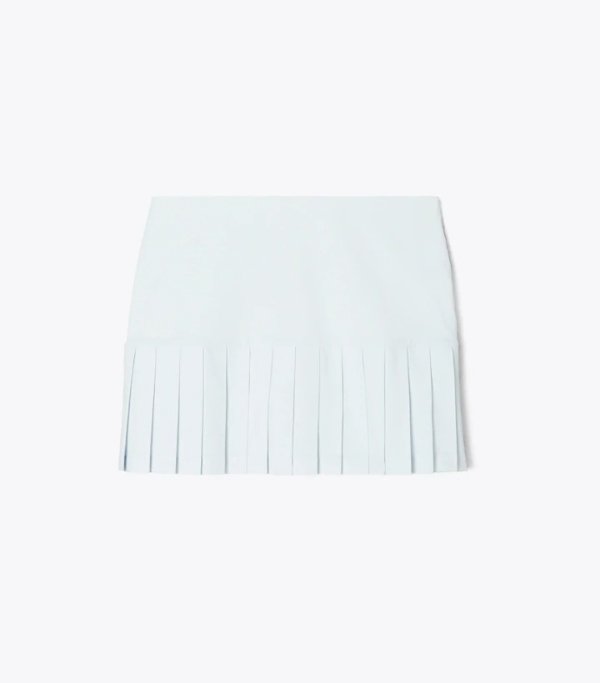 Pleated-Hem Tennis SkirtSession is about to end