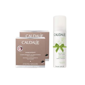 2 Supplements and 1 Travel Size Grape Water for $36 @ Caudalie