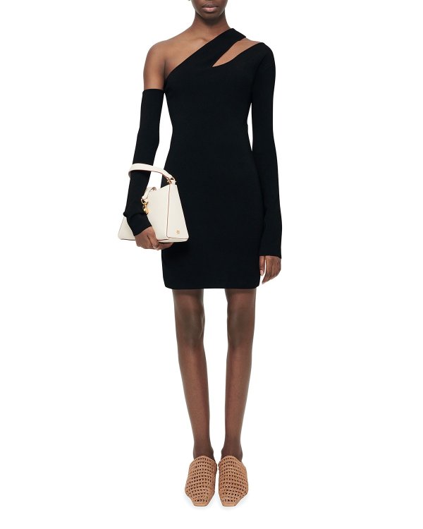 Shani One-Shoulder Cutout Mini Dress