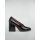 Rising Upper Pump In Black Polished Leather from the Marni Fall/Winter 2019 collection | Marni Online Store