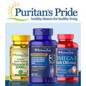 Puritan's Pride 普瑞登官网Puritans Pride品牌保健品满额享优惠