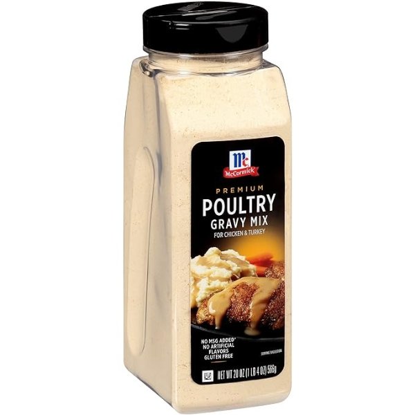 Premium Poultry Gravy Mix, 20 oz