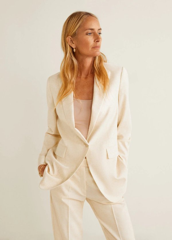 Flecked suit blazer - Women | OUTLET USA