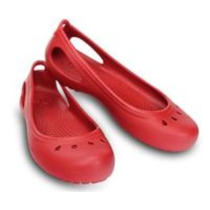 Crocs Kadee 女式圆头平底鞋