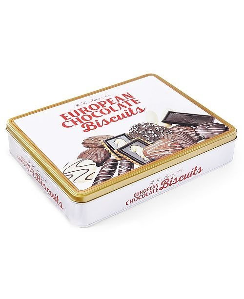 European Chocolate Biscuit Tin