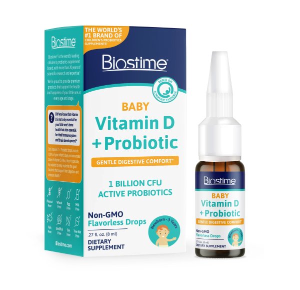 Vitamin D Drops with Probiotics For Infants & Babies | Biostime