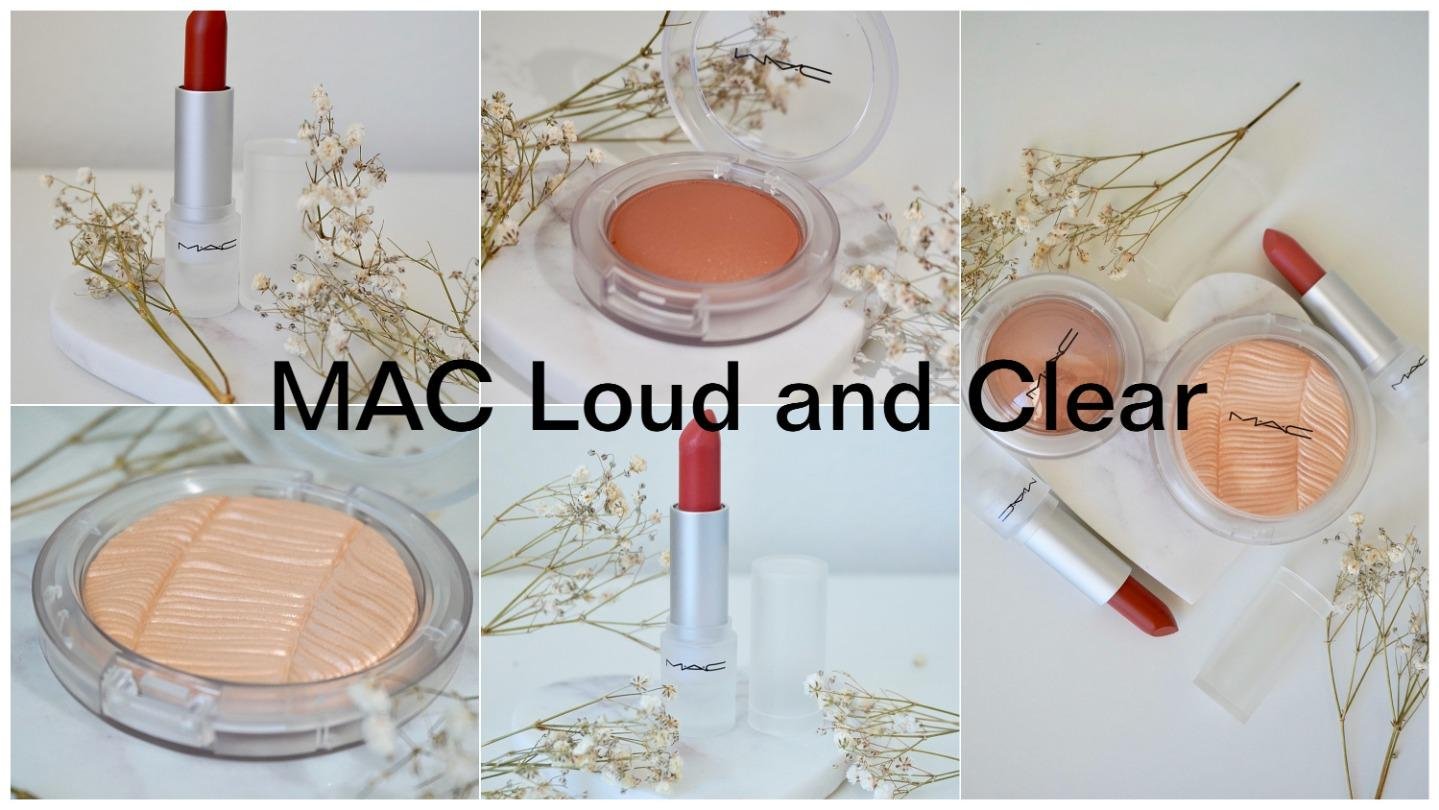 新包装新色号~~透明风的M.A.C新品Loud and clear系列你get了么？