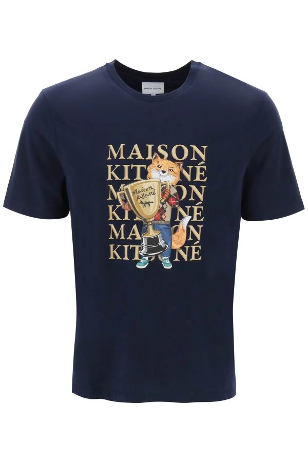 Fox Champion T-shirt Maison Kitsune