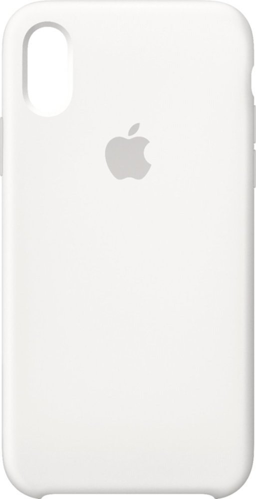 iPhone XS 硅胶保护壳 白色