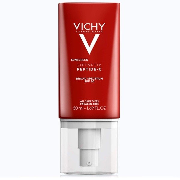 LiftActiv SPF 30 Sunscreen Peptide-C Anti Aging Face Moisturizer with Peptides & Vitamin C, 1.52 OZ