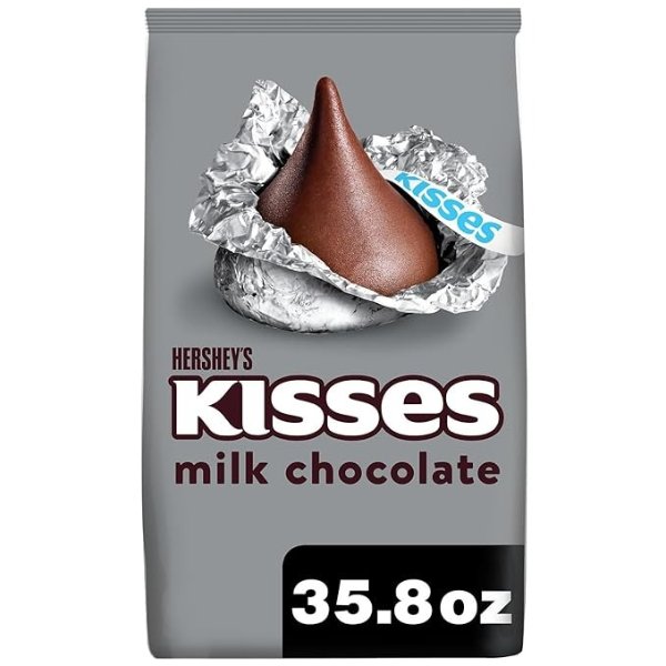 KISSES 牛奶巧克力 35.8oz. 派对分享装