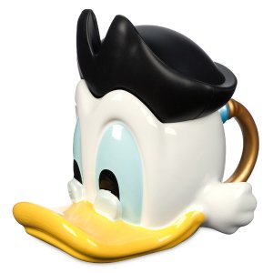 DisneyScrooge McDuck Sculpted Mug – Pirates of the Caribbean
