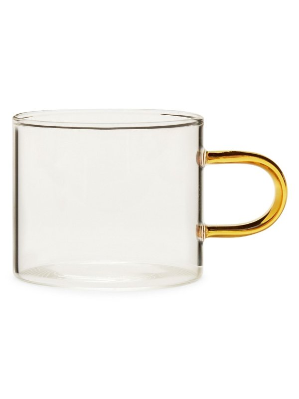Lotta Goldtone Handle Coffee & Tea Cup