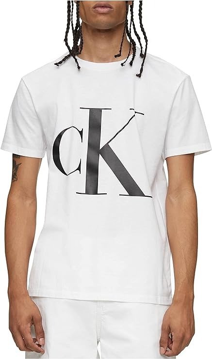 Men's Monogram Ck Jeans Crewneck T-Shirt