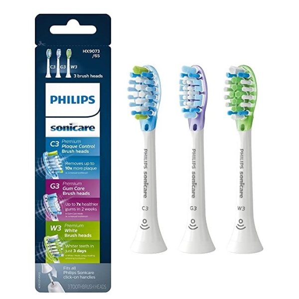 Sonicare Genuine W DiamondClean Replacement Toothbrush Heads