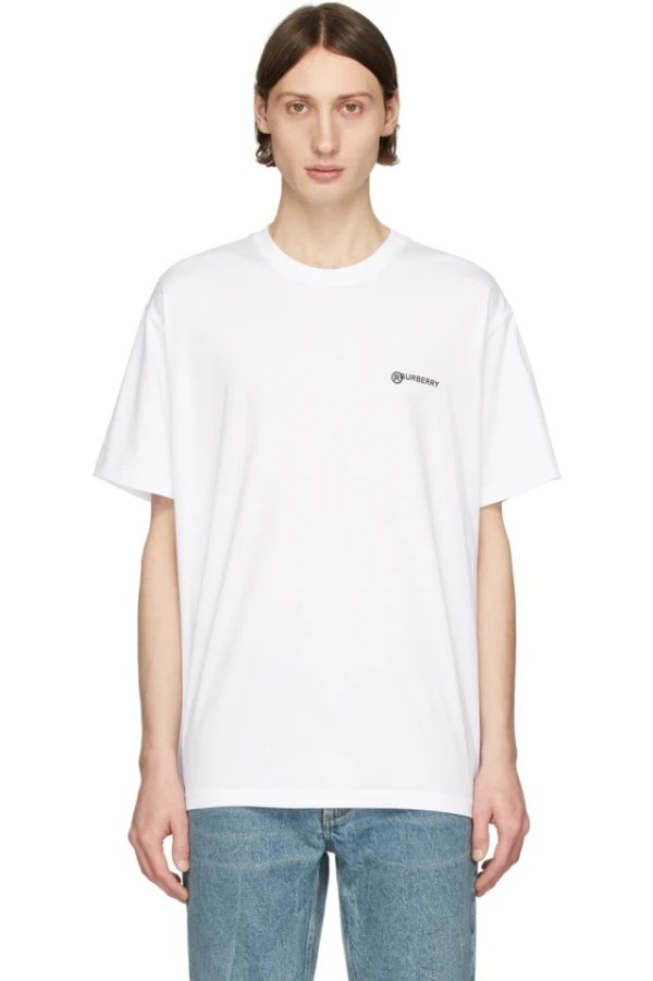 SSENSE Exclusive White Justin T-Shirt
