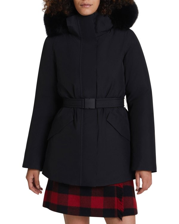 Holly Arctic Parka with Detachable Hood and Fur