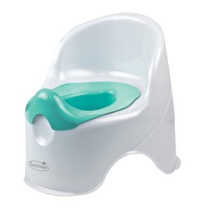  Infant Lil' Loo Potty, White and Teal