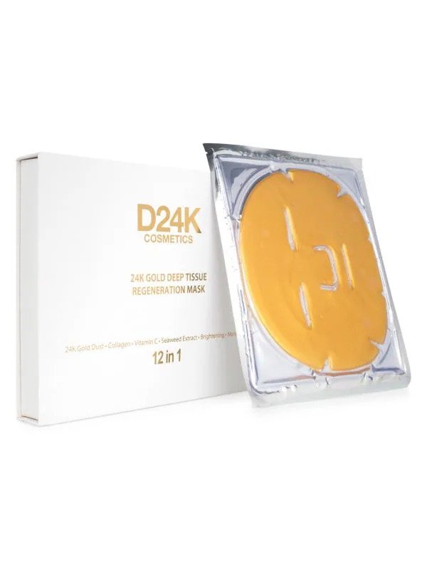 12 In 1 Deep Tissue 24K Gold Regeneration Face Mask