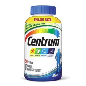 Centrum Men (250 Count) Multivitamin/Multimineral Supplement Tablet, Vitamin D3