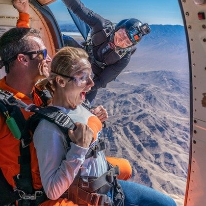 Tandem Skydiving Jump at GoJump Las Vegas (Up to 51% Off). Two Options Available.