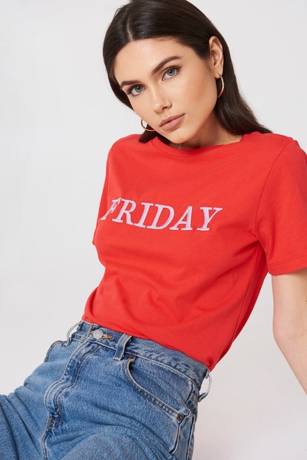 Embroidered Every Day Tee