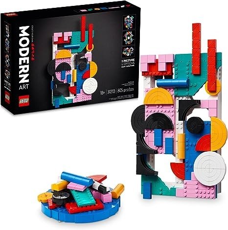 Art Modern Art 31210 Build & Display Home Decor Abstract Wall Art Kit, Birthday Gift Idea for Artistic People, Set for Teens or Adults Who Enjoy Craft Hobbies