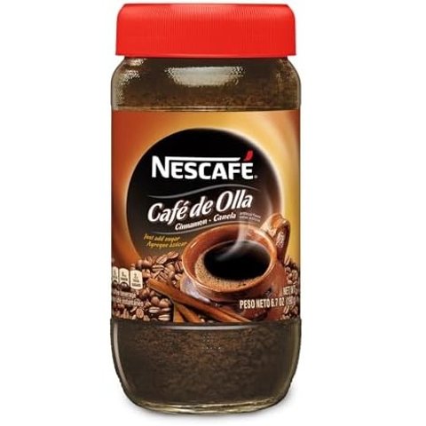NESCAFE Cafe de Olla 肉桂味速溶咖啡粉6.7oz